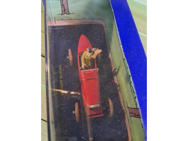 Kuifje auto in doos tintin en amerique - afbeelding 4 van  4