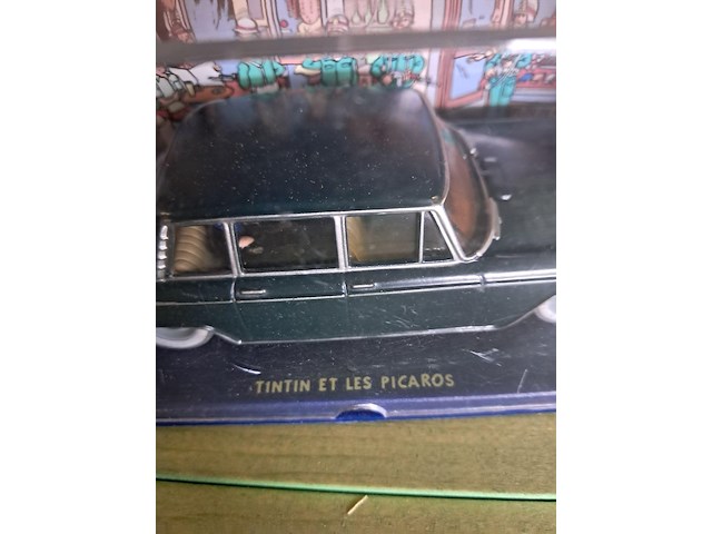Kuifje auto in doos tintin et les picaros - afbeelding 2 van  3