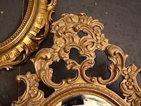 Kuifspiegel met geslepen glas - afbeelding 3 van  4