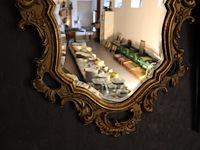 Kuifspiegel met geslepen glas - afbeelding 4 van  4