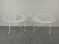 Kuipstoel - wachtkamerstoel (2x) - afbeelding 1 van  6