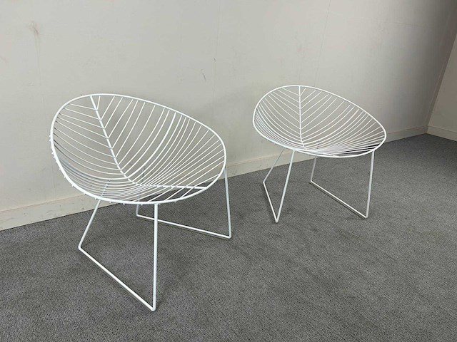 Kuipstoel - wachtkamerstoel (2x) - afbeelding 2 van  6