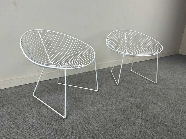 Kuipstoel - wachtkamerstoel (2x) - afbeelding 6 van  6