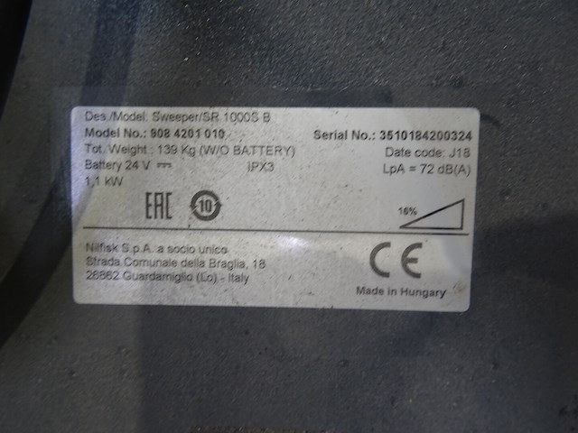 Kuismachine nilfisk - afbeelding 6 van  6