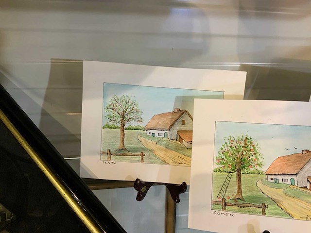 Kunst decoratie (7x) - afbeelding 6 van  8