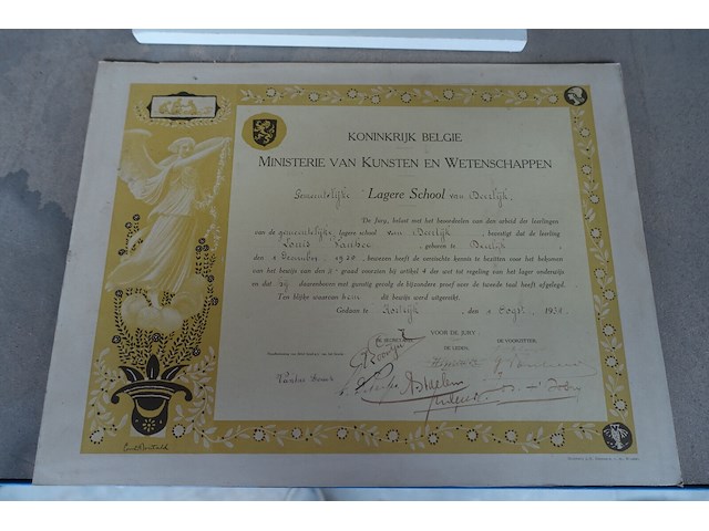 Kunst in kader, gemeentelijke school deelijk 1934 - afbeelding 4 van  4