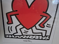 Kunst in kader keith haring h 540 mm op b 540 mm - afbeelding 2 van  3