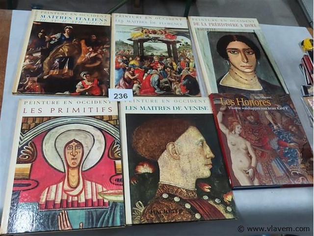 Kunstboeken 6 stuks - afbeelding 1 van  4