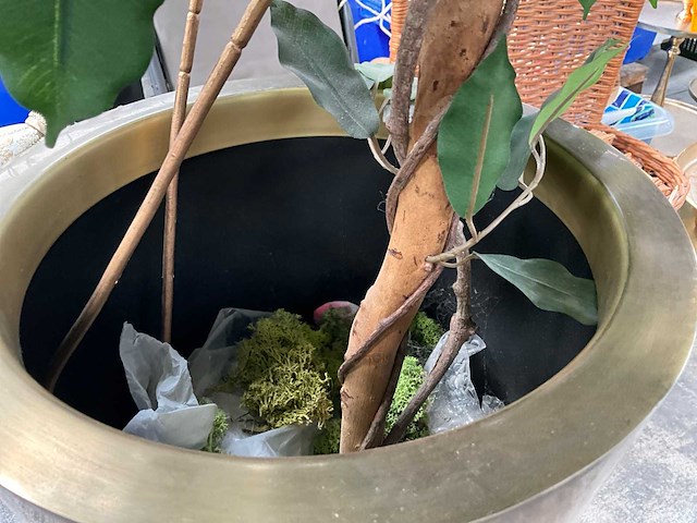 Kunstbomen in pot (3x) - afbeelding 5 van  13