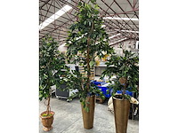 Kunstbomen in pot (3x) - afbeelding 6 van  13