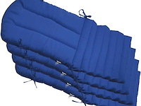 Kunste meubelkussens (marineblauw) - afbeelding 1 van  3