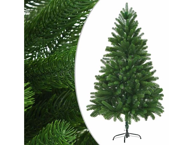 Kunstkerstboom met levensechte naalden 210 cm - afbeelding 1 van  4