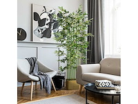 Kunstmatige bamboe, kunstmatige plant, decoratieve plant - afbeelding 5 van  12