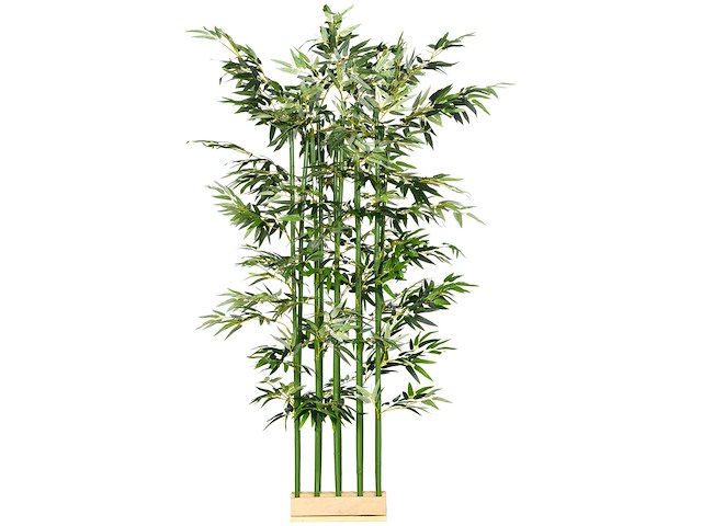 Kunstmatige bamboe, kunstmatige plant, decoratieve plant - afbeelding 6 van  12
