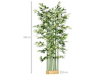 Kunstmatige bamboe, kunstmatige plant, decoratieve plant - afbeelding 7 van  12