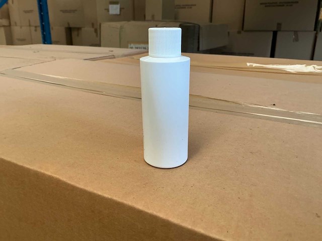 Kunstof fles met dop (4x) - afbeelding 3 van  3