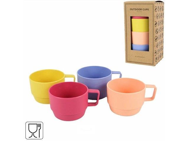 Kunstofservies 12delig - afbeelding 1 van  3