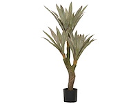 Kunstplant agave 115cm (3x) - afbeelding 1 van  1