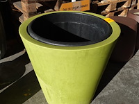 Kunststof bloempot - afbeelding 2 van  2