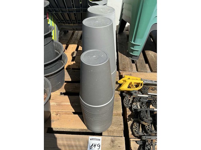 Kunststof bloempotten (35x) - afbeelding 1 van  2