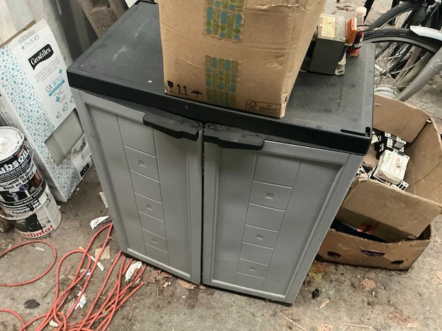 Kunststof campingbox - afbeelding 1 van  4