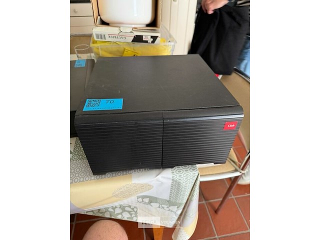 Kunststof cd-opbergdoos gevuld - afbeelding 1 van  2