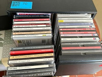 Kunststof cd-opbergdoos gevuld - afbeelding 2 van  2