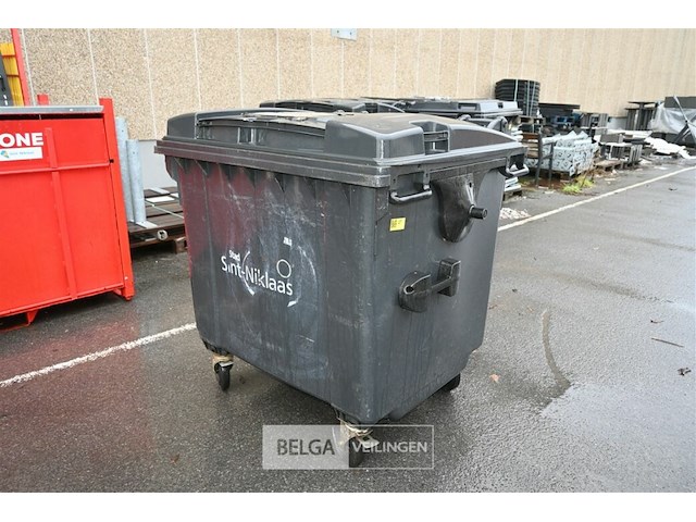 Kunststof container op wielen - afbeelding 1 van  5