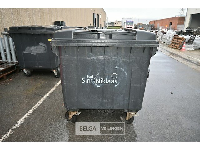 Kunststof container op wielen - afbeelding 2 van  5