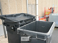 Kunststof container op wielen - afbeelding 4 van  5