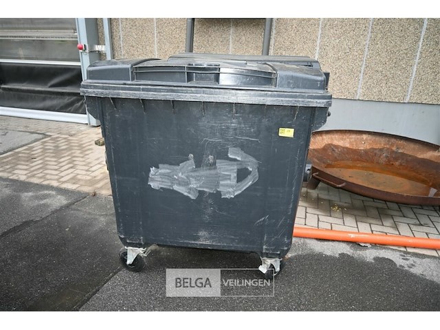 Kunststof container op wielen - afbeelding 2 van  5
