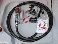 Kunststof dieseltank 440l. met 12v mazoutpomp - afbeelding 5 van  5