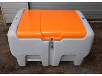 Kunststof dieseltank 440l. met 12v mazoutpomp