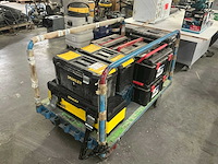 Kunststof gereedschapskoffer (10x) - afbeelding 1 van  3