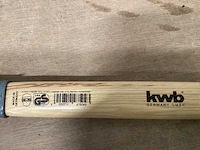 Kunststof hamer met houten steel (15x) - afbeelding 4 van  4