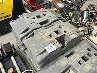 Kunststof herasvoeten (11x) - afbeelding 3 van  3