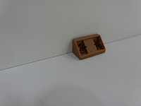 Kunststof hoekverbinders 43x22mm, 49 dozen - afbeelding 2 van  5