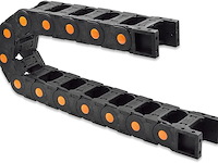 Kunststof kabelgeleider voor sleepkettingen - afbeelding 1 van  6