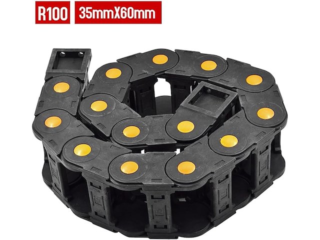 Kunststof kabelgeleider voor sleepkettingen - afbeelding 3 van  6