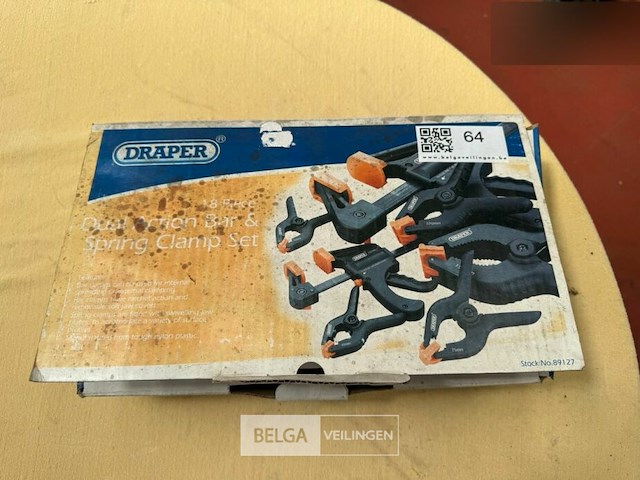 Kunststof klemmen draper - afbeelding 1 van  2