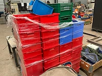 Kunststof magazijnbakken (55x) - afbeelding 4 van  5
