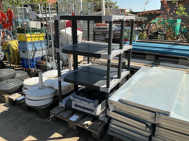 Kunststof opbouw rek (2x) - afbeelding 1 van  3