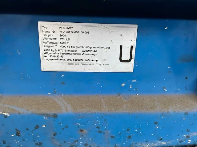 Kunststof opvangbak met metalen looprooster - afbeelding 7 van  7