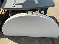 Kunststof opvouwbare tuintafel - afbeelding 1 van  1
