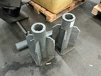 Kunststof paalvoet (2x) - afbeelding 2 van  6
