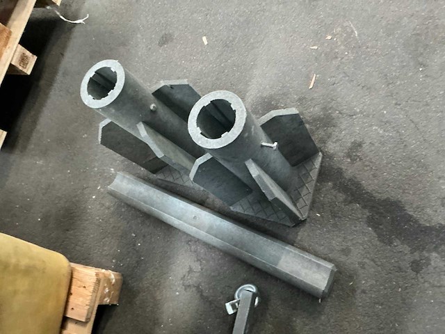 Kunststof paalvoet (2x) - afbeelding 3 van  6