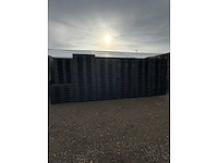 Kunststof pallet 1000x1200x120mm - open dek (10x) - afbeelding 2 van  2