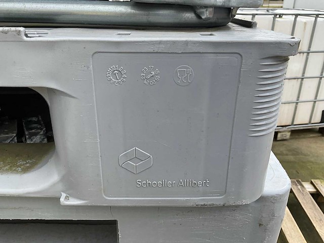 Kunststof pallet (30x) - afbeelding 3 van  5