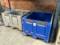 Kunststof palletbox (2x) - afbeelding 1 van  5