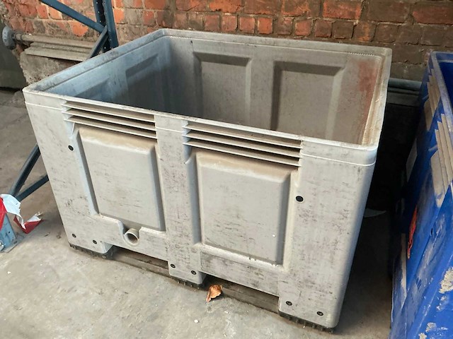 Kunststof palletbox (2x) - afbeelding 4 van  5
